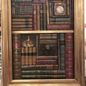 Pannello con cornice dorata a foglia